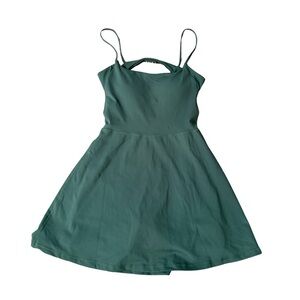 Active by TEAL Hawaii Sporty Pickleball Tennis Olive Green Sleeveless Dress XL